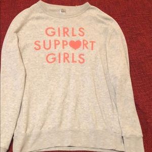 Daisy Natives Girls Support Girls sweatshirt